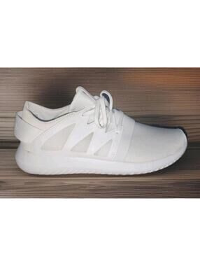 Size 10 - Adidas Tubular Viral Triple White W